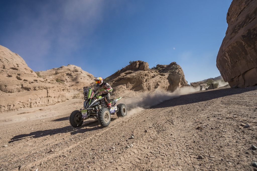 [Dakar 2017] Ignacio Casale ascendió al segundo lugar en la clasificación general de los quads