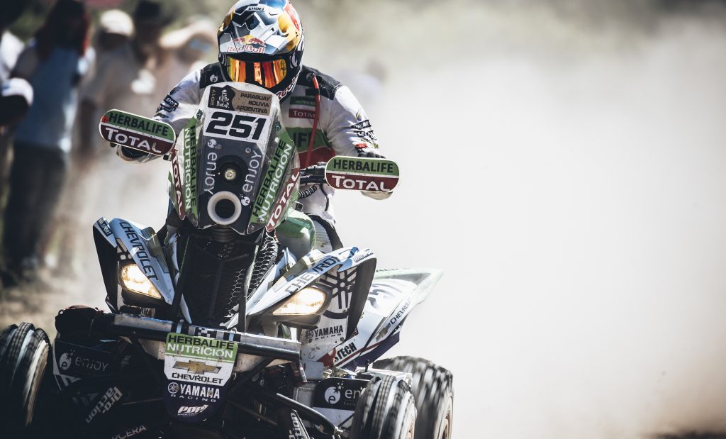 [Dakar 2017] Ignacio Casale ascendió al cuarto lugar en la clasificación general en los Quads