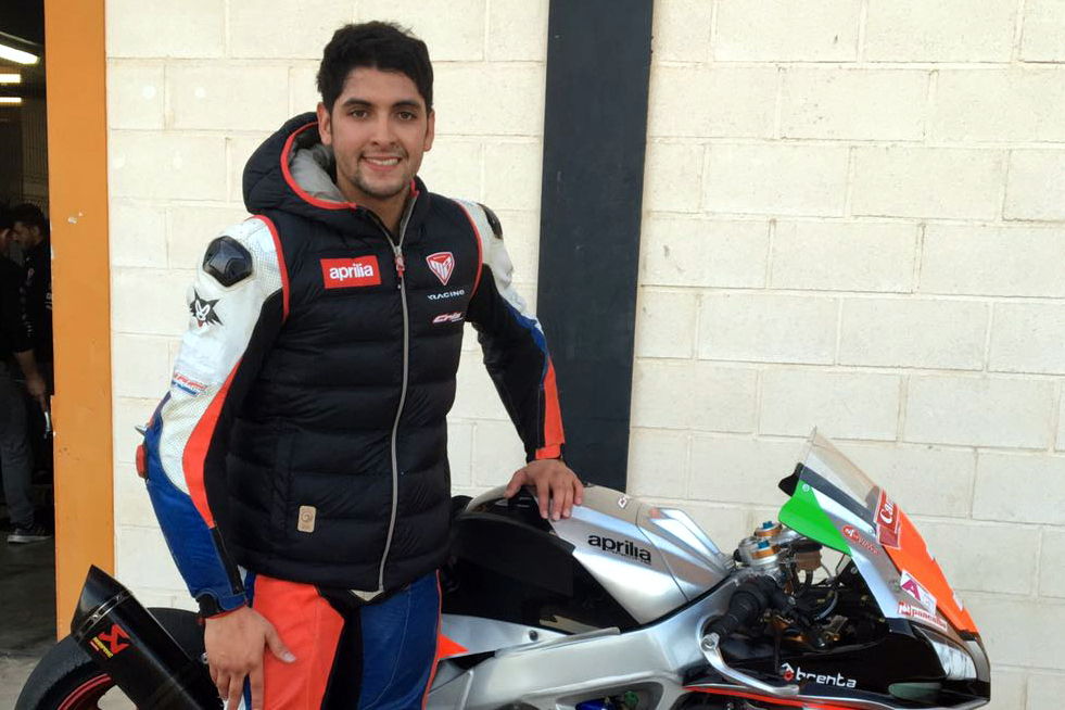 [Chilenos en el exterior] Maxi Scheib disputará el Campeonato Europeo de Superstock 1000 con Aprilia