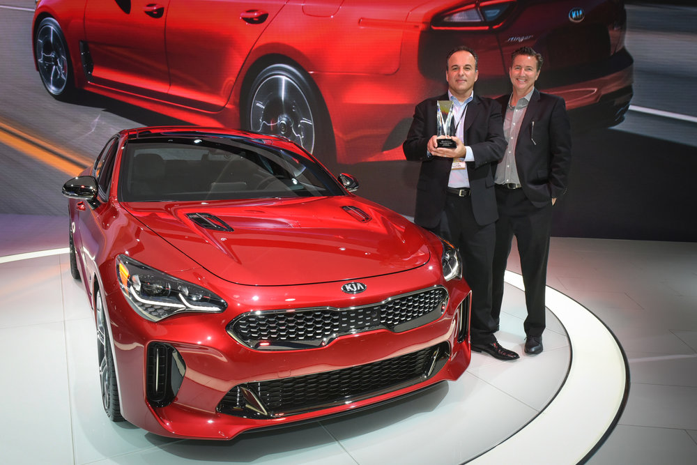 [Diseño] Kia Stinger recibe galardón ‘EyesOn Design’ en el Salón de Detroit