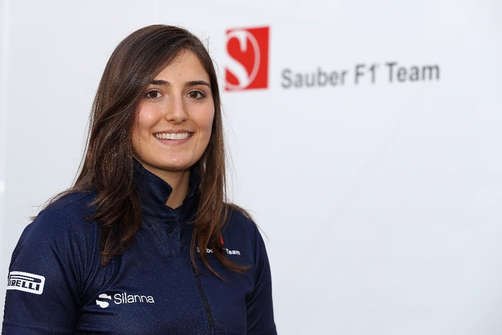 [Fórmula 1] Colombiana Tatiana Calderón fue nombrada como piloto de desarrollo de Sauber