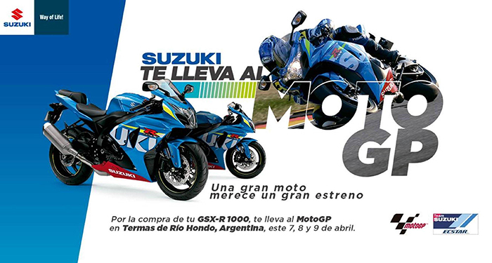 [Concurso] Suzuki Motos te invita al Moto GP en Argentina