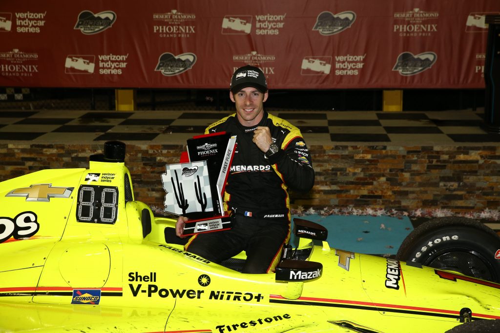 [IndyCar] Simon Pagenaud vence en la noche de Phoenix