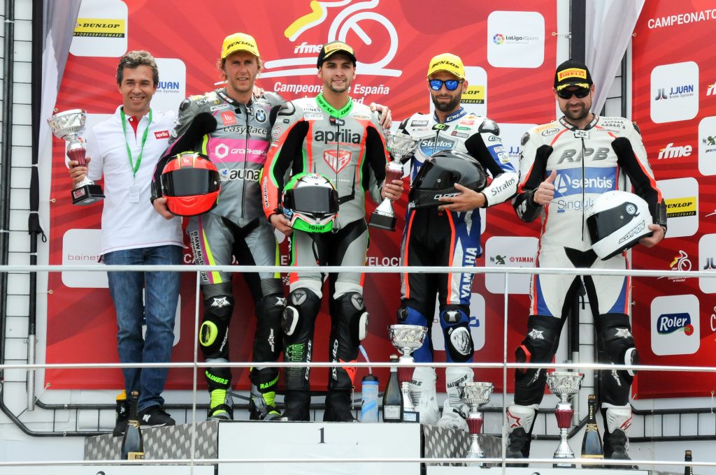 Doble triunfo de Maxi Scheib en el RMFE Campeonato España de Velocidad en el debut Vicente Kruger