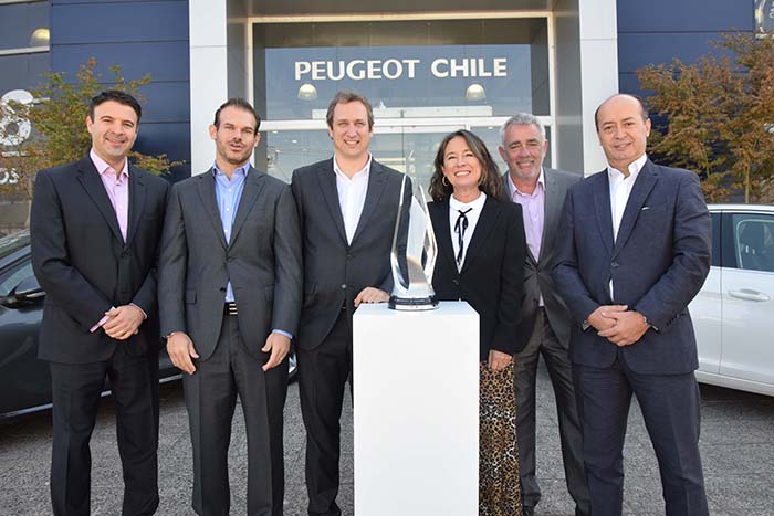 Peugeot Chile es reconocida como la mejor filial del mundo del grupo PSA