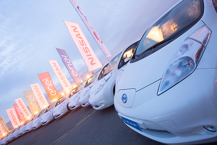 Nissan Chile apuesta a los vehículos eléctricos y  entrega flota de 25 Nissan Leaf a colaboradores de Enel