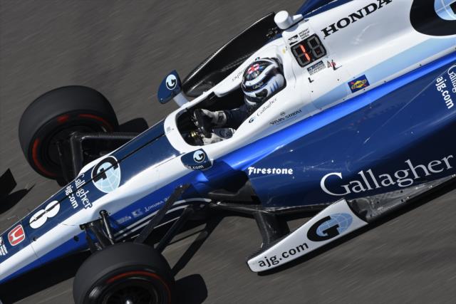 [IndyCar] Max Chilton el más veloz en Indy