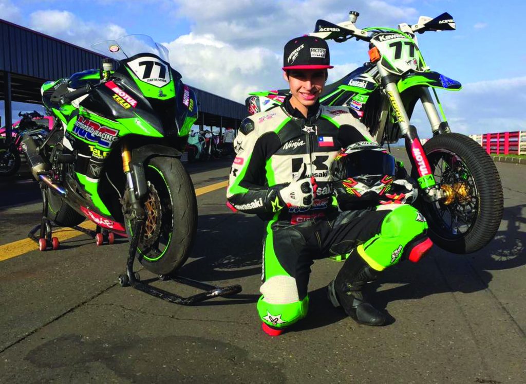 [Chilenos en el exterior] Martín Scheib debuta este fin de semana en el motociclismo europeo