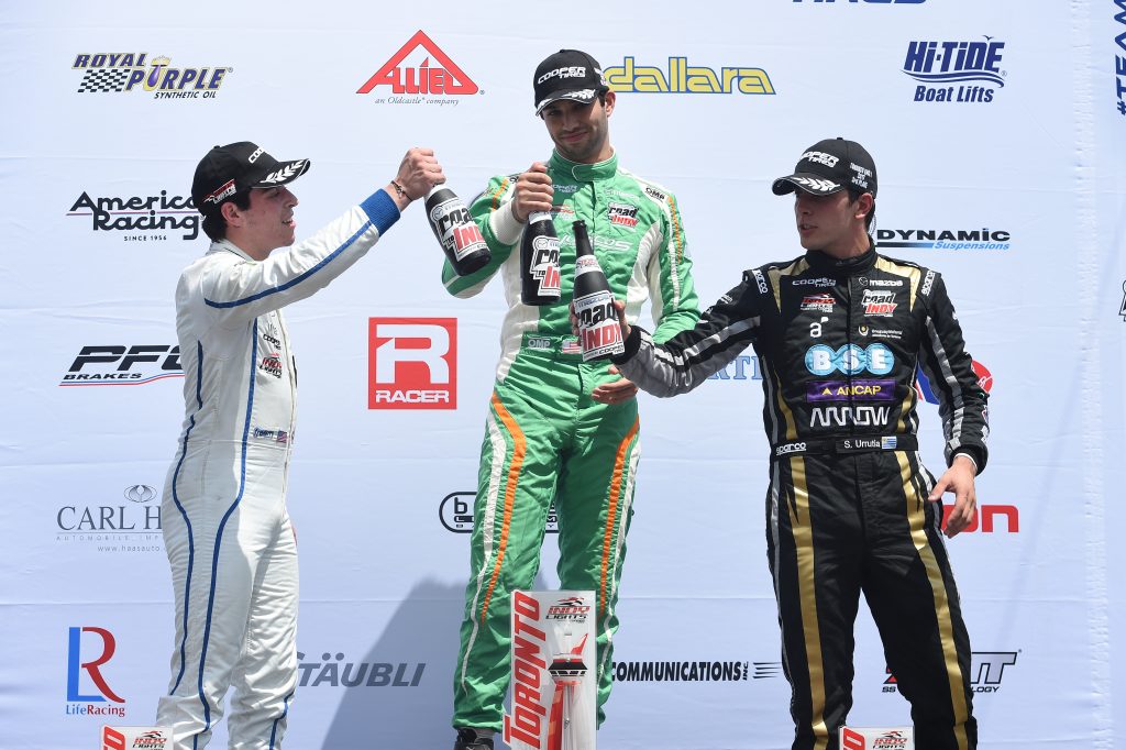 [Indy Lights] Kyle Kaiser no tuvo rivales en las calles de Toronto