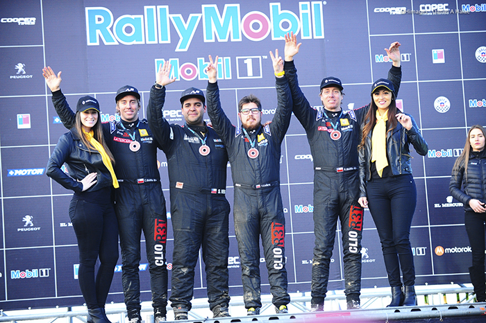 [RallyMobil] Equipo Renault se subió al podio de Frutillar, la fecha más difícil del campeonato