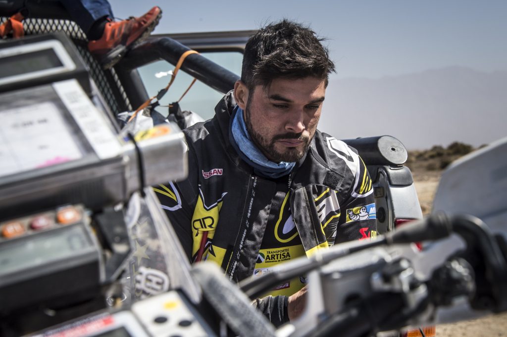 [Rally Cross Country/Desafío Ruta 40] Pablo Quintanilla se alejó del podio en la penúltima etapa
