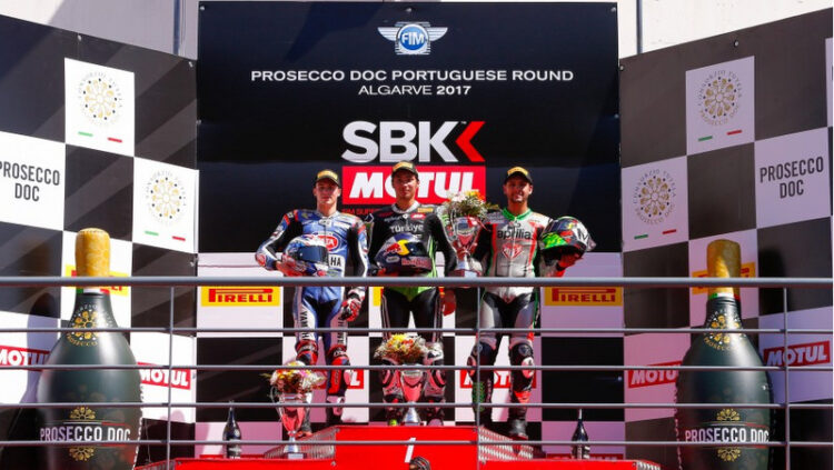 [Chilenos en el exterior/Motociclismo] ¡Maxi Scheib subió al podio en Portugal!
