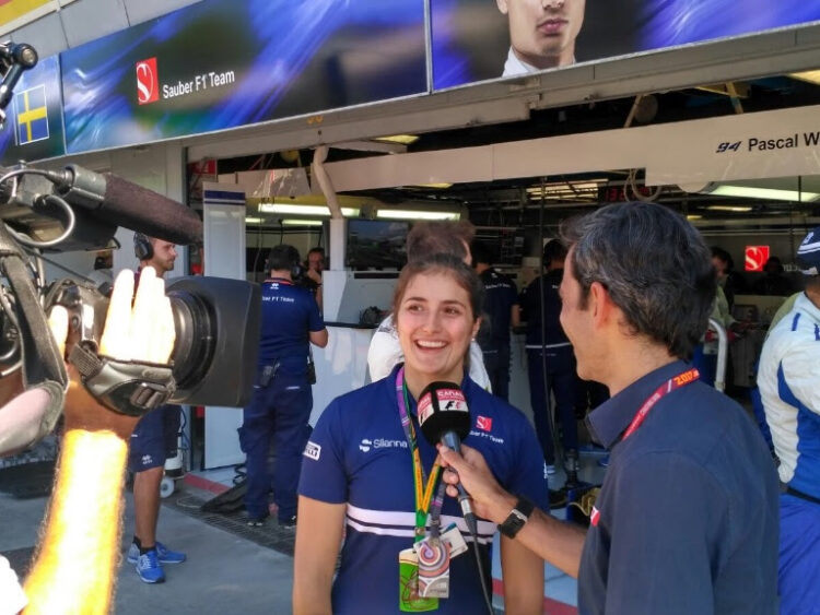 [GP3 Series] Gran remontada de la colombiana Tatiana Calderón en Monza