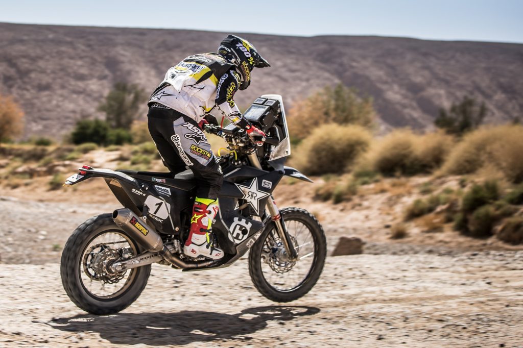 [Chilenos en el exterior/Motociclismo] Pablo Quintanilla se adjudicó la primera etapa del Rally de Marruecos