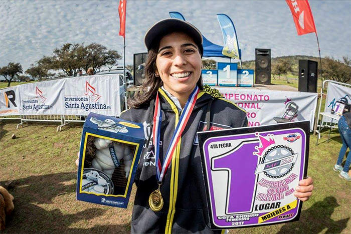 [Motociclismo] Tania González se tituló campeona nacional del Motociclismo Enduro Femenino