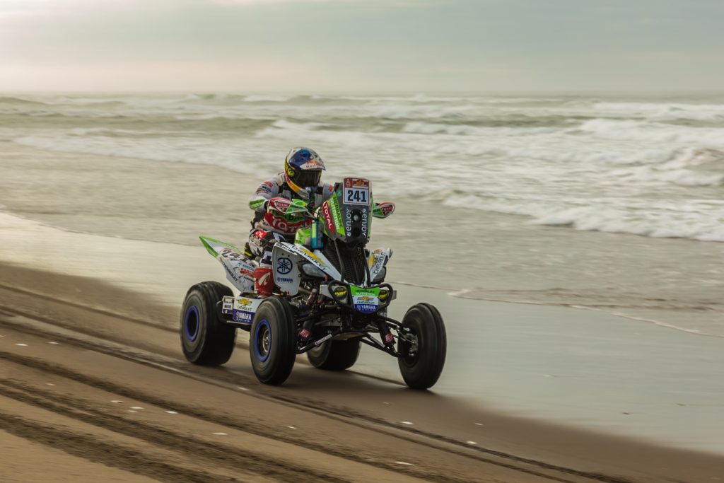 [Dakar 2018/Quads] Ignacio Casale repite un segundo lugar en la quinta etapa y se mantiene líder de la clasificación general