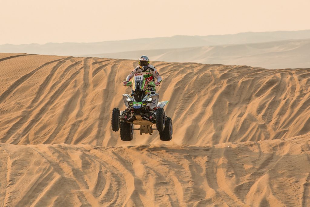 [Dakar 2018/Quads] Ignacio Casale finaliza segundo la etapa y sigue manteniéndose líder de la clasificación general