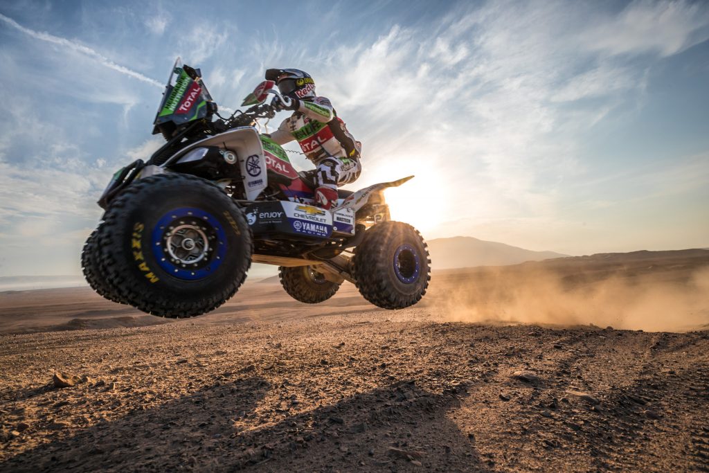 [Dakar 2018/Quads] Ignacio Casale terminó cuarto en la superficie que menos le acomoda y estiró su ventaja en la clasificación general