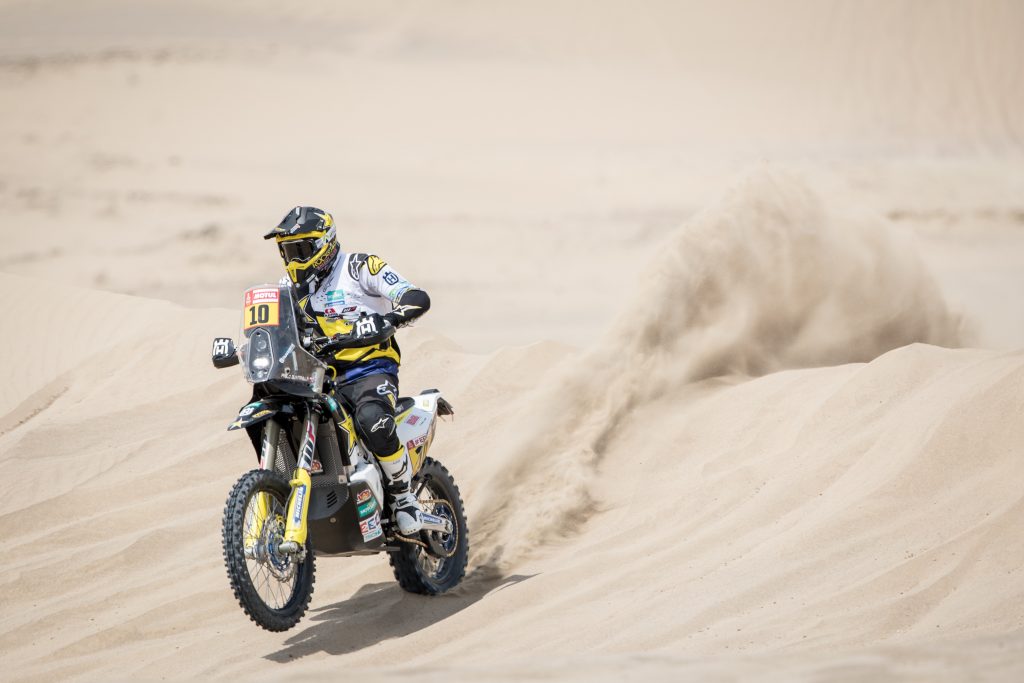 [Dakar 2018/Motos] Problemas estomacales frenan a Pablo Quintanilla en la segunda etapa