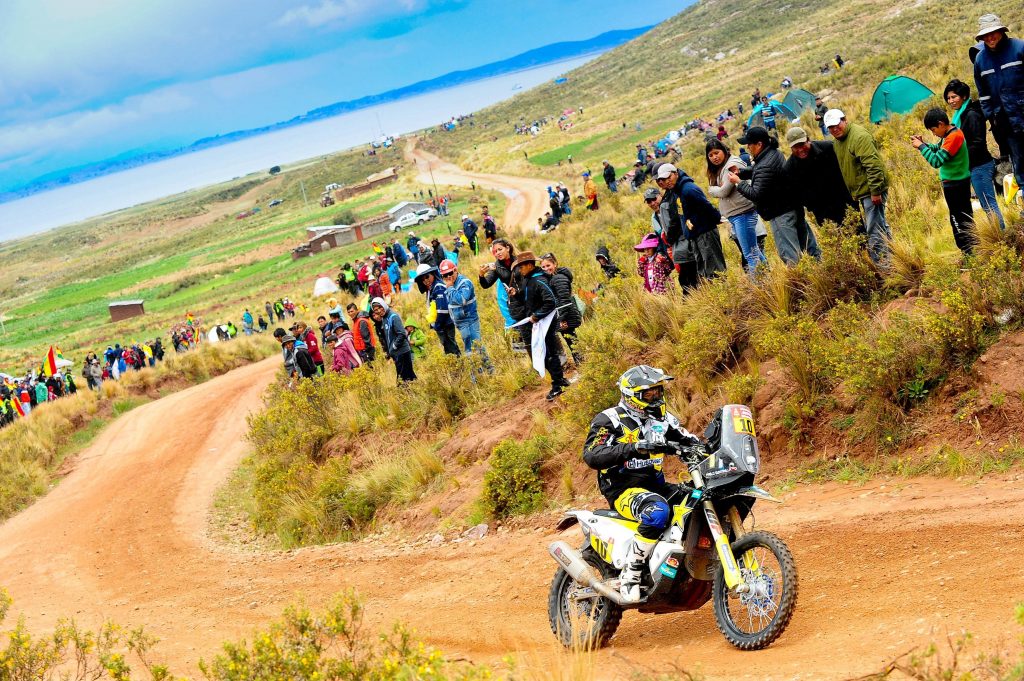[Dakar 2018/Motos] Pablo Quintanilla se mantiene en la octava posición en la general