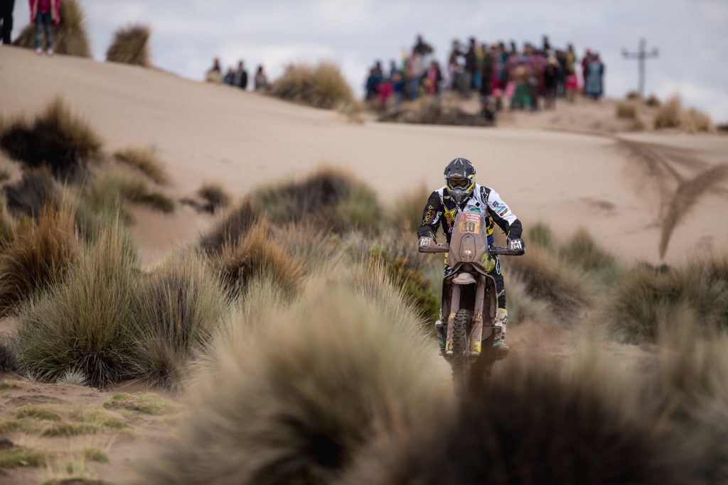 [Dakar 2018/Motos] Pablo Quintanilla pierde una hora en Tupiza y el podio se esfumó