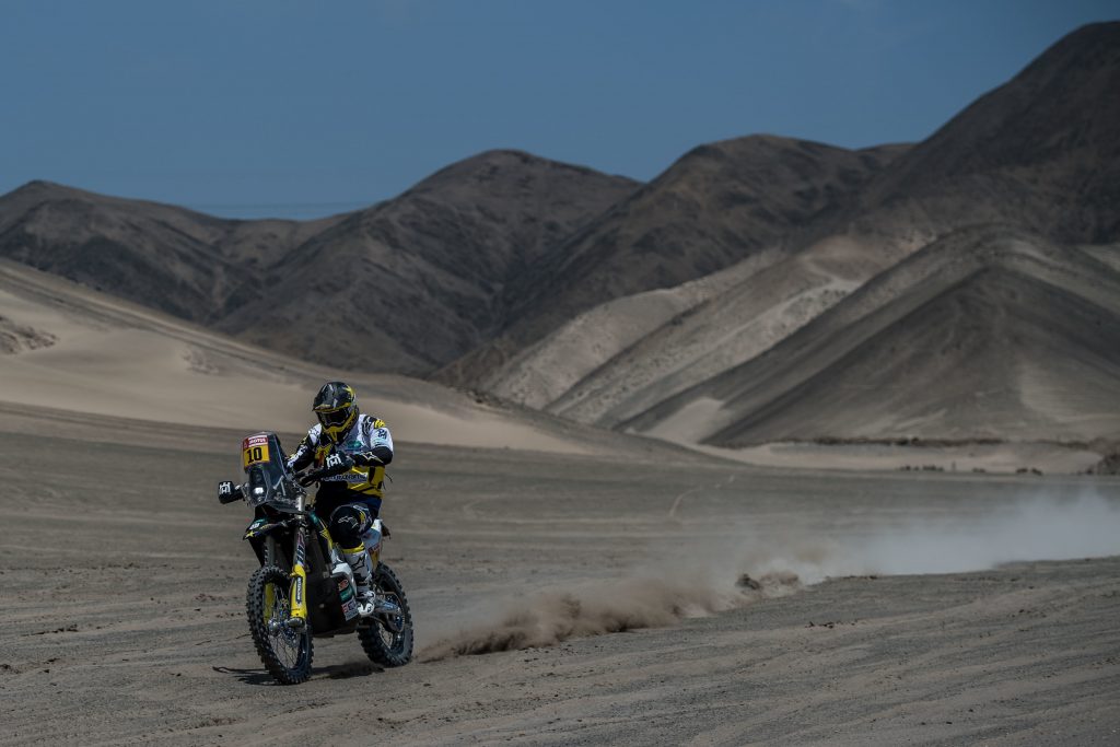 [Dakar 2018/Motos] Pablo Quintanilla fue tercero en la primera etapa