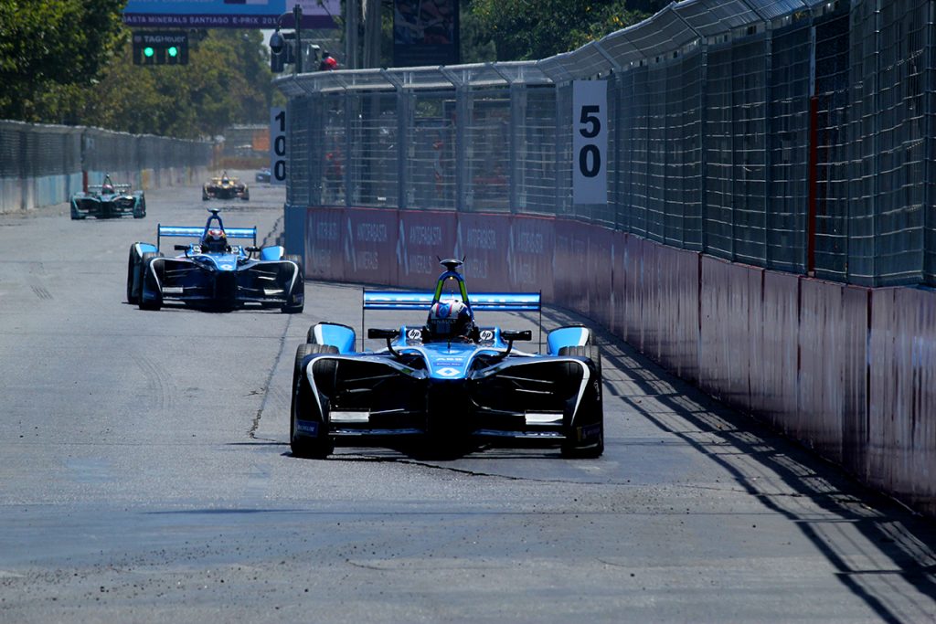 [Fórmula E] El equipo Renault e.dams salió a acelerar en el Shakedown del Santiago E-Prix 2018