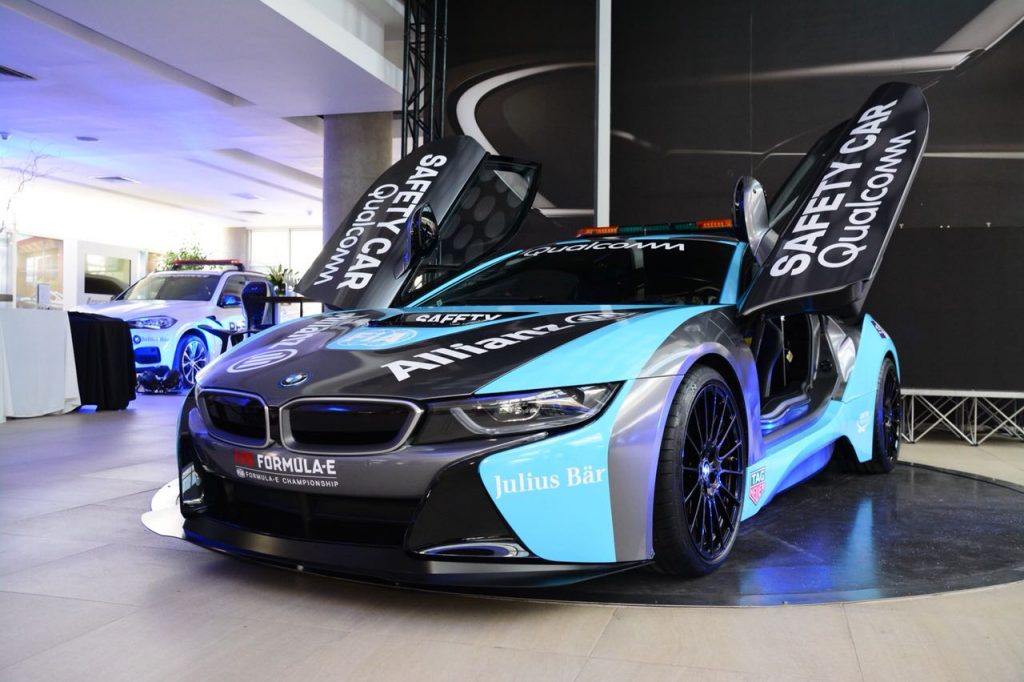 [Fórmula E] BMW lanza mundialmente en Chile el nuevo Safety Car coupé i8