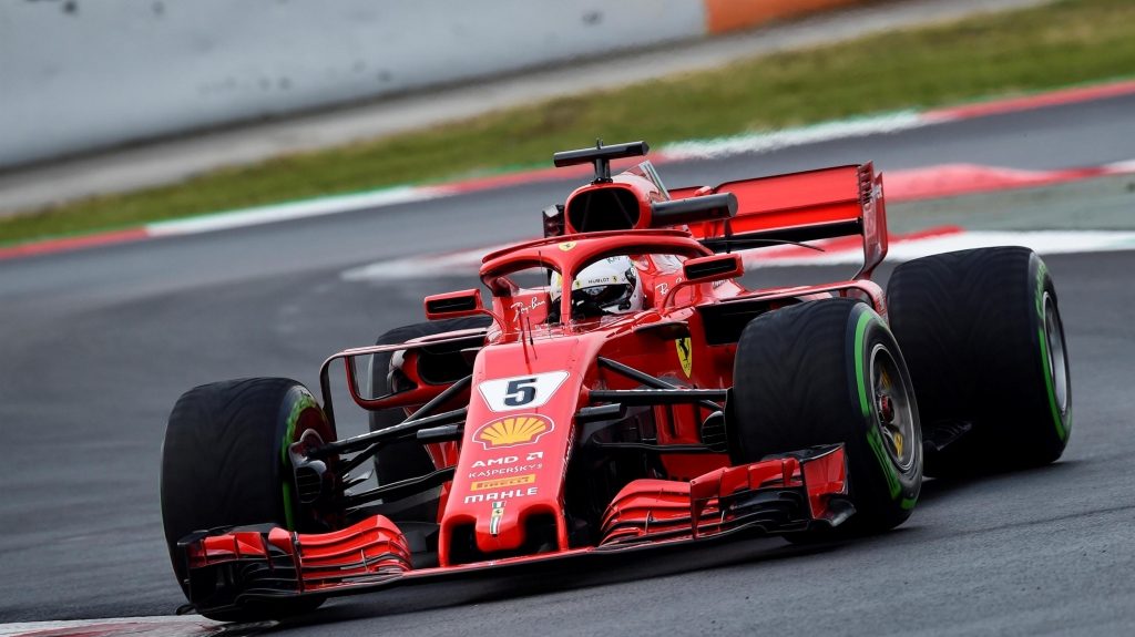 [Fórmula 1] Sebastian Vettel el más rápido en un frío segundo día de pruebas