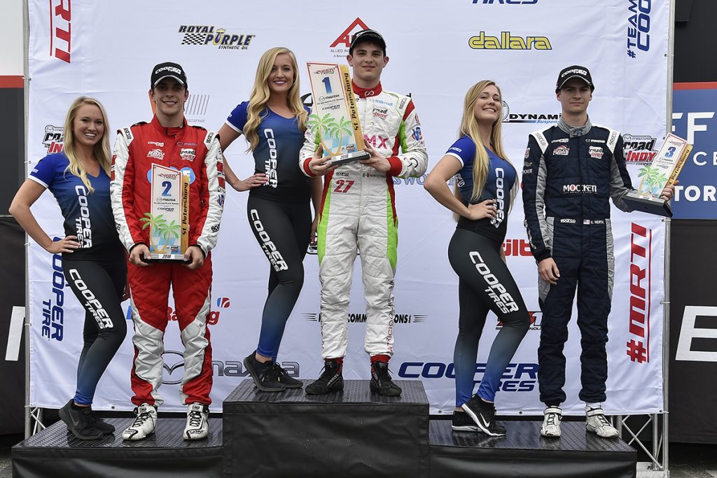 [Indy Lights] Mexicano Patricio O’Ward triunfó de principio a fin en St. Petersburg