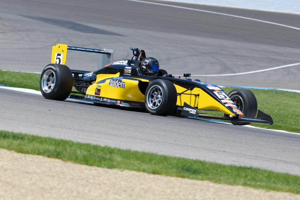 [USF2000] Colombiano Mathias Soler-Obel llama la atención por su destacada actuación