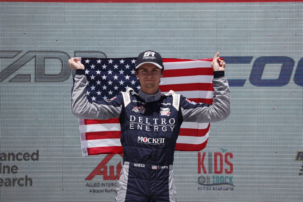 [Indy Lights] Colton Herta triunfó en Road América, O’Ward fue segundo y Urrutia cuarto