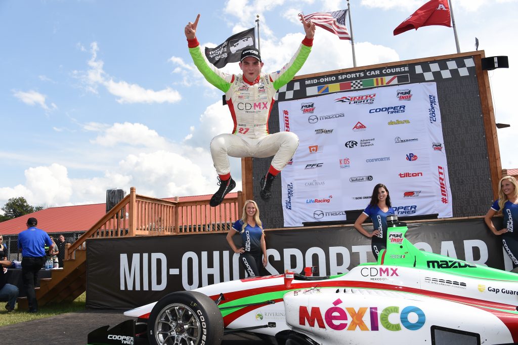 [Indy Lights] Mexicano Patricio O’Ward triunfó en Mid-Ohio