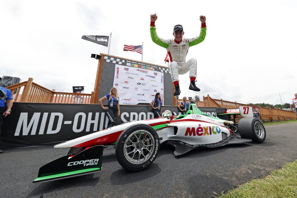 [Indy Lights] Mexicano Patricio O’Ward nuevamente triunfó en Mid-Ohio