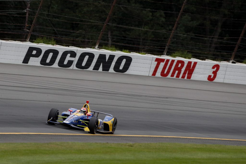 [IndyCar] Victoria de Alexander Rossi en Pocono en una carrera marcada por el fuerte accidente de Robert Wickens