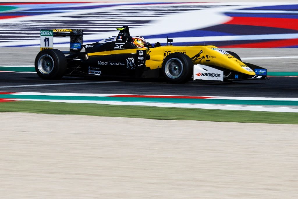 [Fórmula 3 Europea] Modesta recompensa para el franco-argentino Sacha Fenestraz en Misano