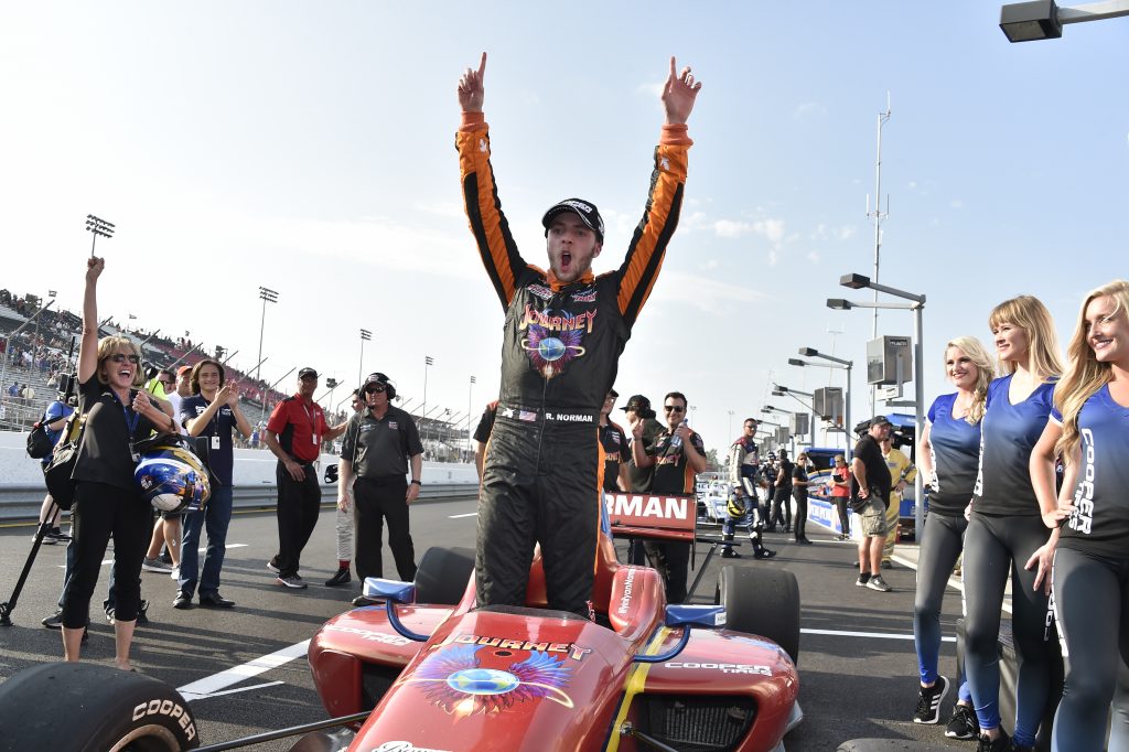 [Indy Lights] Ryan Norman triunfó en el Gateway Motorsports Park