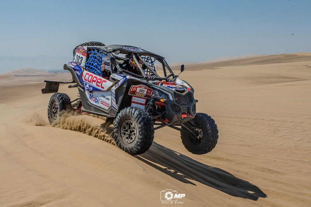 [Rally Cross Country] «Chaleco» López fue segundo en la primera etapa del Desafío Inca