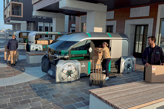 Renault EZ-PRO, la revolución en reparto urbano autónomo