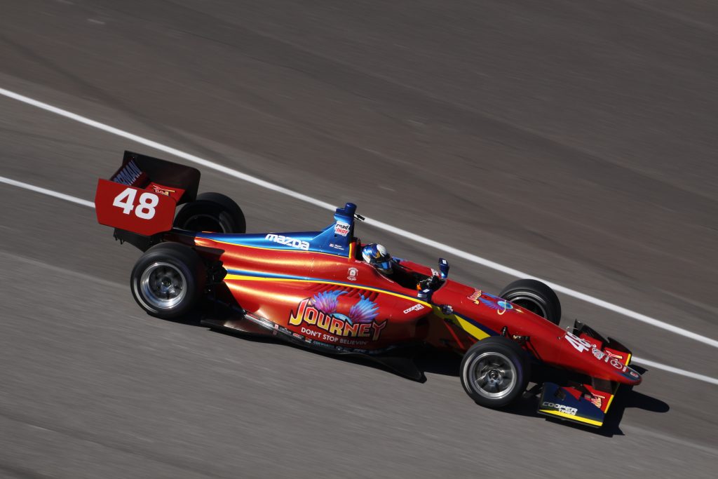 [Mazda Road to Indy] Hoy concluyó el Chris Griffis Memorial Test en Indianápolis