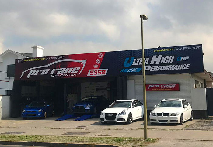 UHP Store y ProRace se unen para crear el primer Car Performance Center de Chile