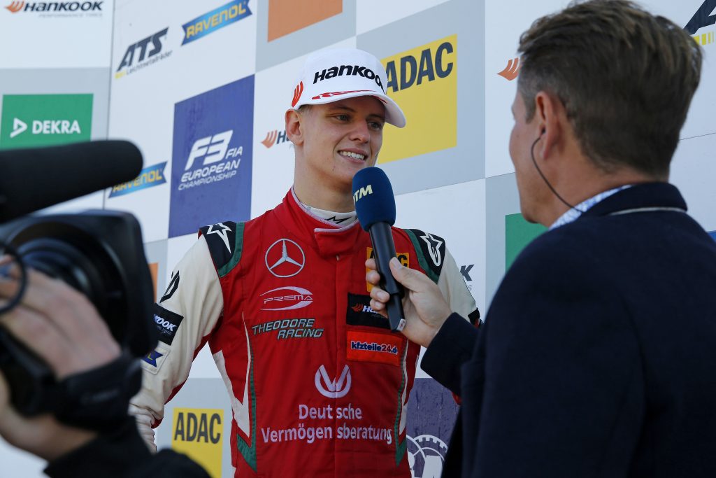 Hijo de Michael Schumacher es el nuevo campeón de la Fórmula 3 Europea