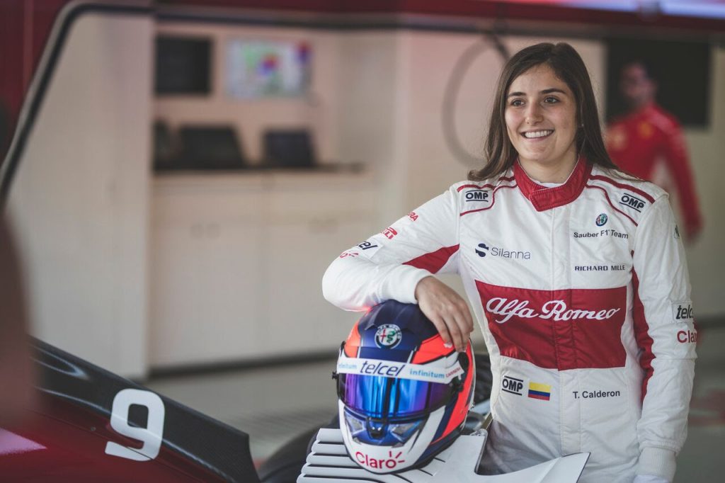 [Fórmula 1] Colombiana Tatiana Calderón completará dos días de prueba en el Sauber C32 en Fiorano