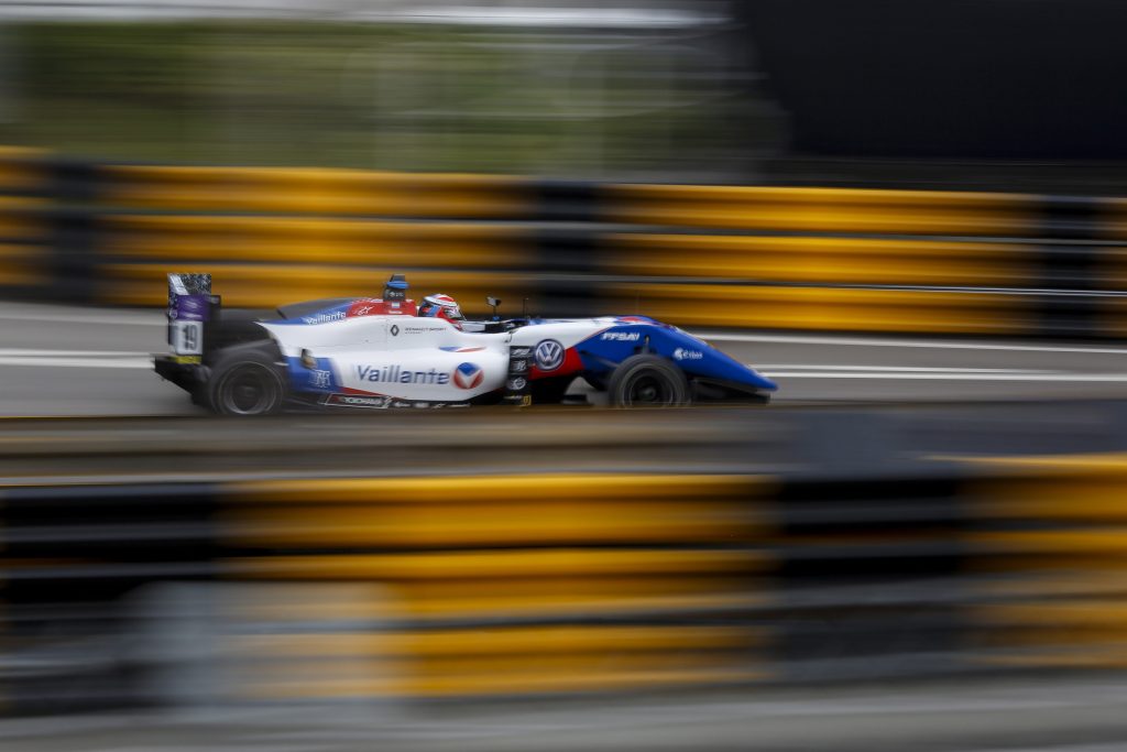 [FIA F3 World Cup] Franco-argentino Sacha Fenestraz fue tercero en el Gran Premio de Macao