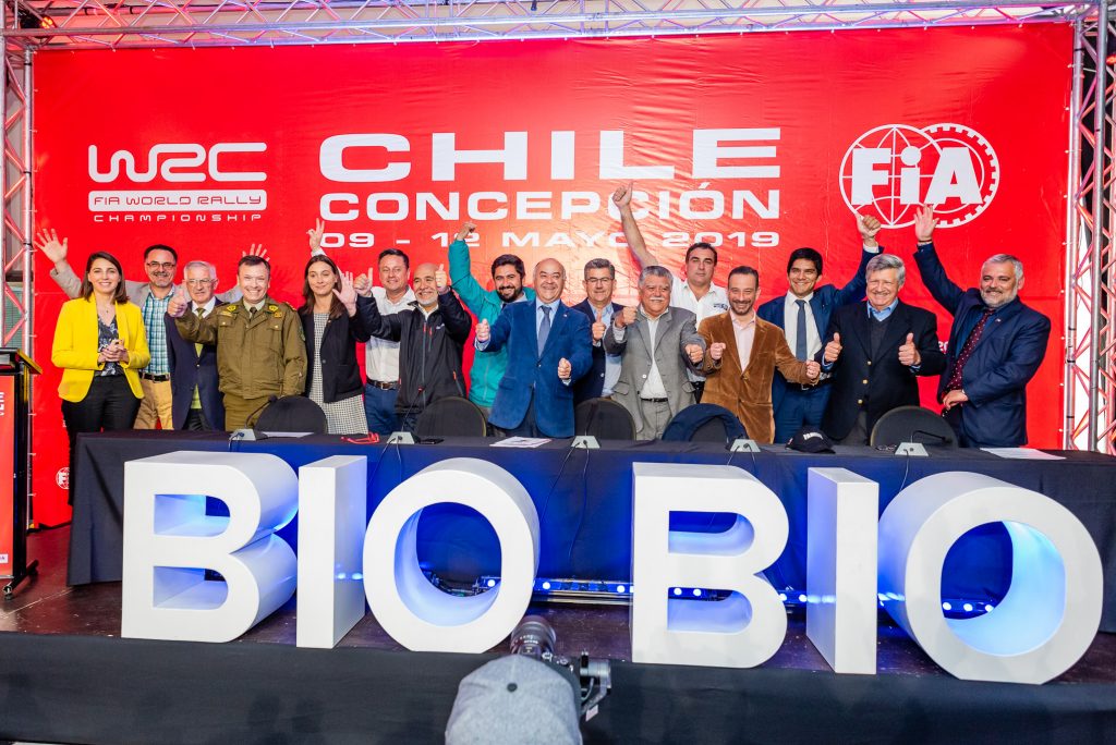 Autoridades de la Región del Biobío, junto a RallyMobil, entregan total apoyo a la fecha del WRC en Chile