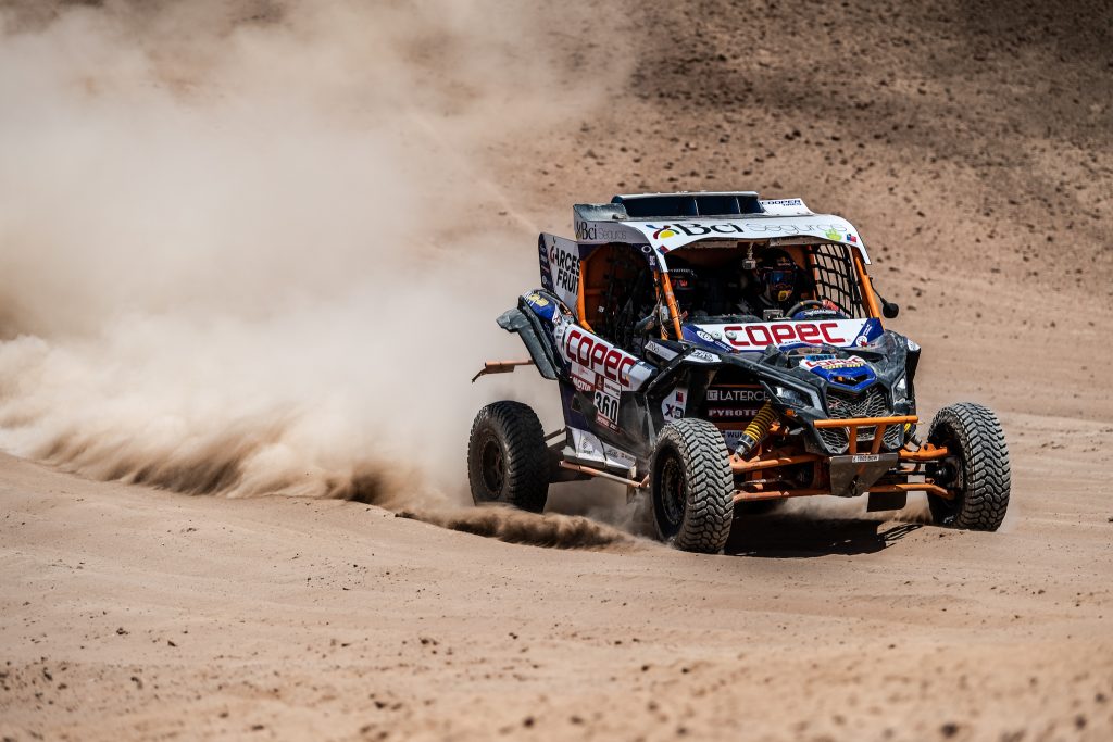 [Dakar/Side by Side] «Chaleco» López gana etapa y avanza al cuarto lugar en la general