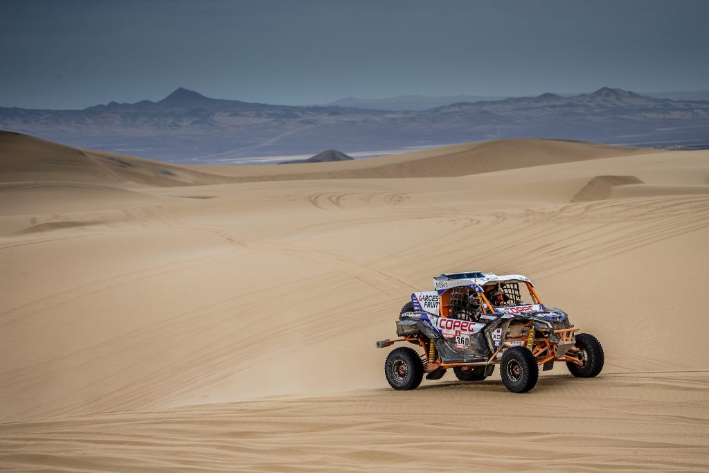 [Dakar/Side by Side] «Chaleco» López queda a 359 kilómetros de la gloria