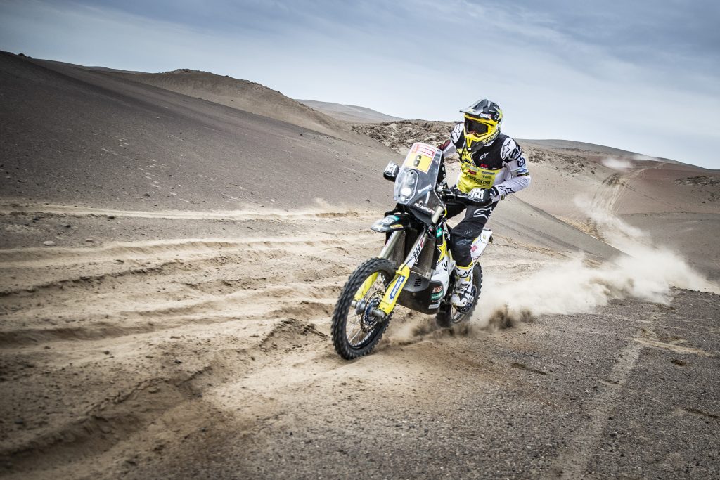 [Dakar/Motos] ¡Pablo Quintanilla lidera la clasificación general con una amplia ventaja!