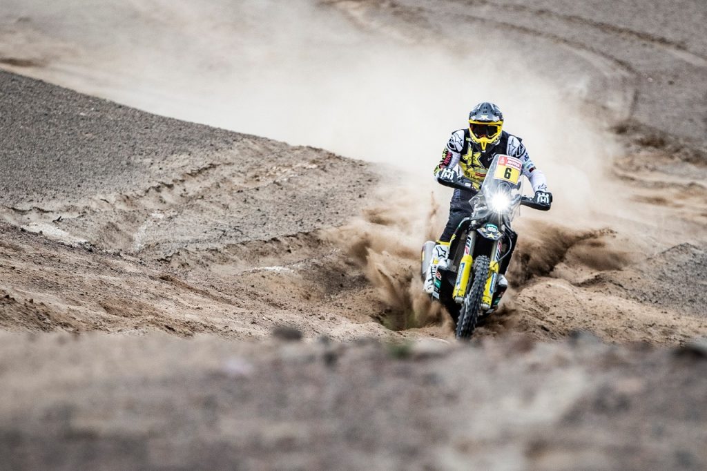 [Dakar/Motos] A dos días del final, Pablo Quintanilla está segundo y a un minuto de Toby Price