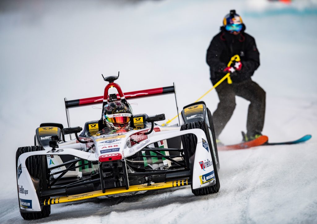 [Fórmula E] Daniel Abt electrificó la nieve en Austria
